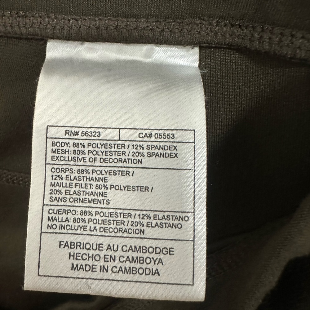Nike FIT Dry Women’s Cropped Running Tights Pants Size L (12-14) - Picture 7 of 14